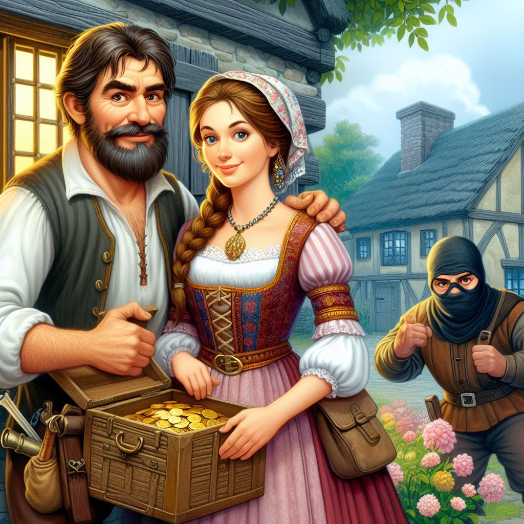 THE STORY OF THE OLD MERCHANT, HIS YOUNG WIFE AND THE THIEF | Panchatantra | Moksha Melodies