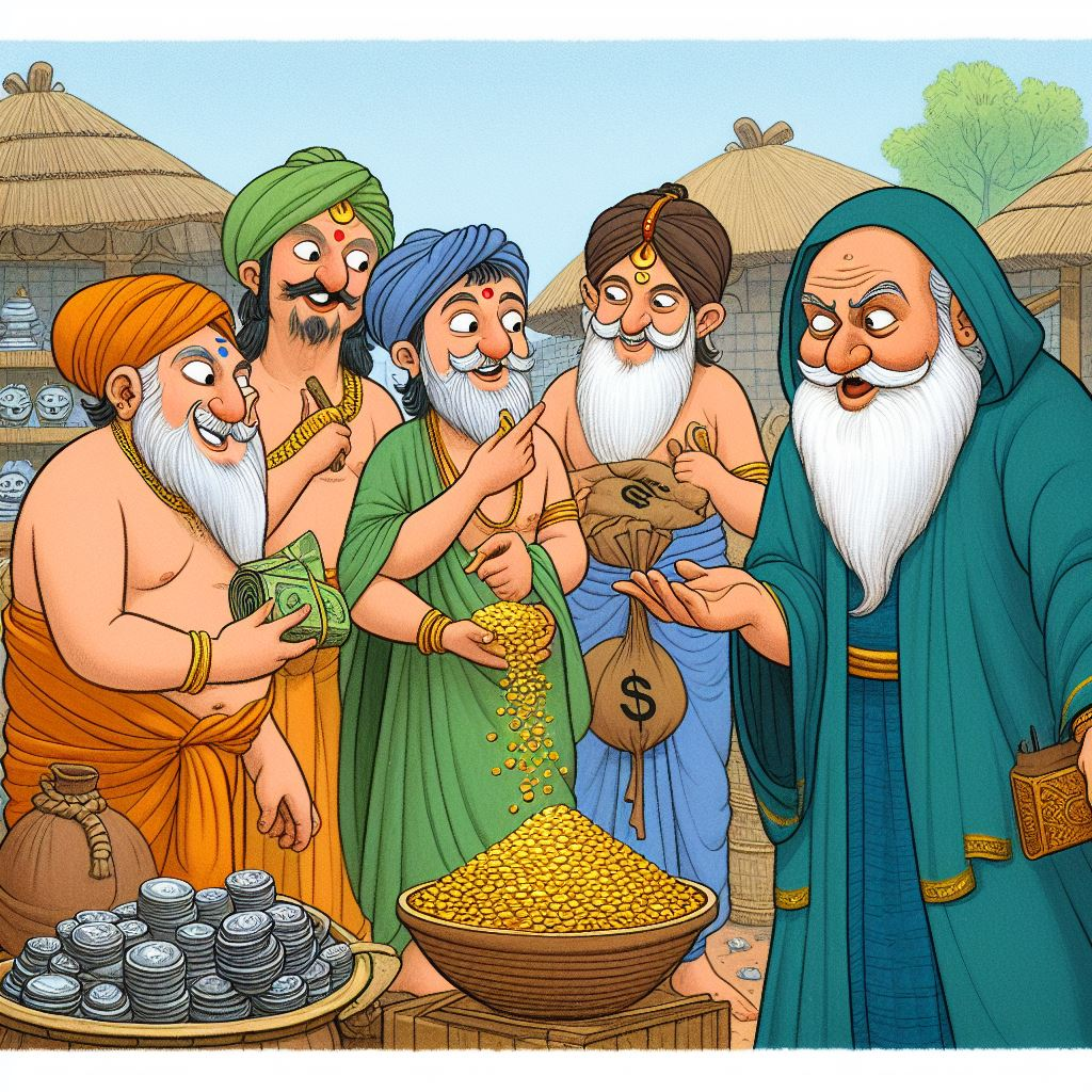 THE STORY OF THE THIEF AND THE BRAHMINS | Panchatantra | Moksha Melodies