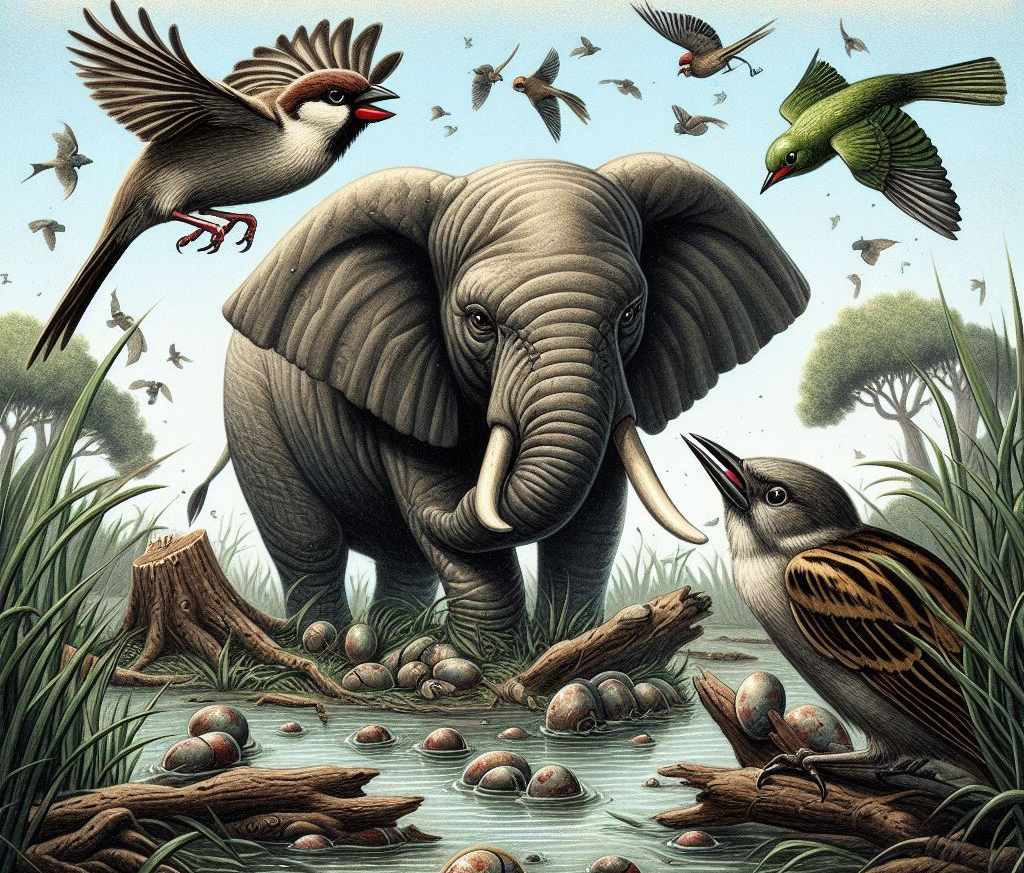 THE STORY OF THE ELEPHANT AND THE SPARROW | Panchatantra | Moksha Melodies