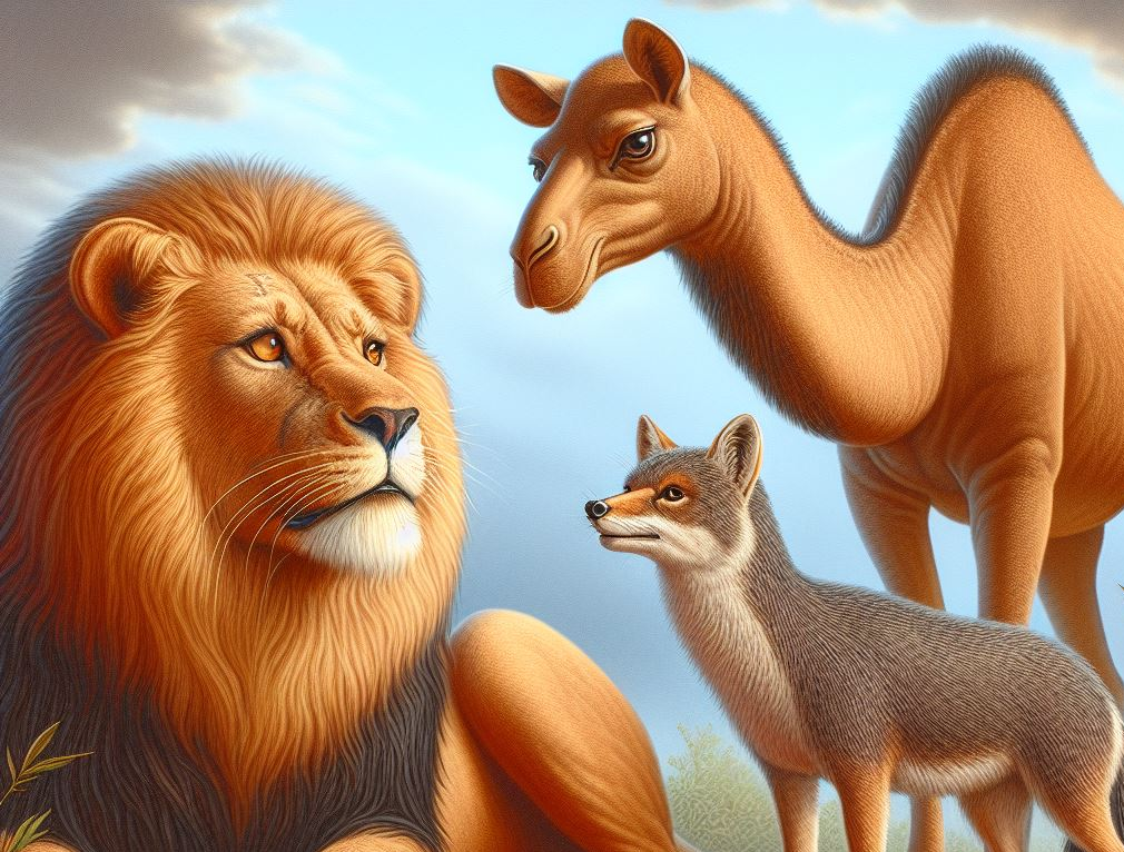 THE STORY OF VAJRADAUNSTRA THE LION AND CHATURAKA THE JACKAL | Panchatantra | Moksha Melodies