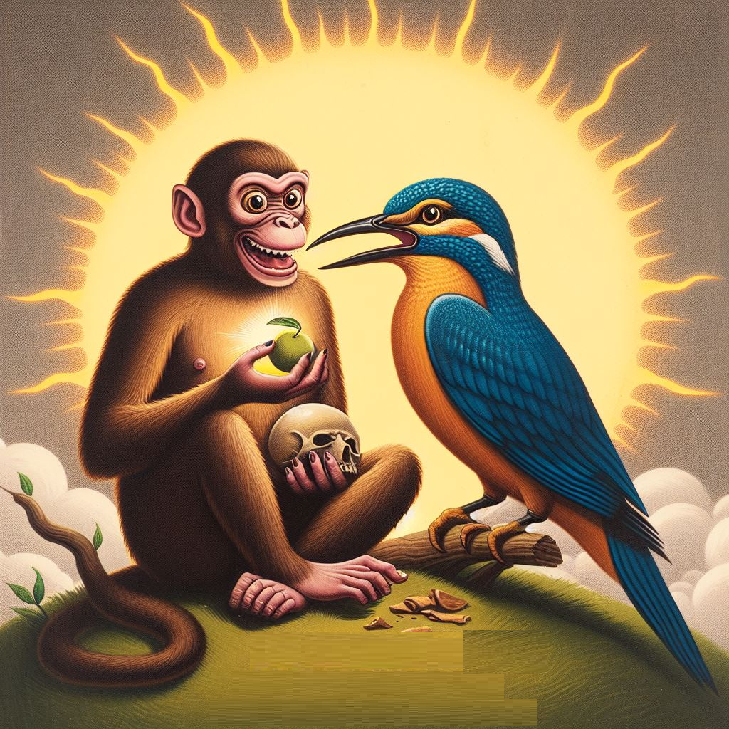 THE STORY OF THE MONKEY AND A BIRD CALLED SUCHIMUKHA | Panchatantra | Moksha Melodies