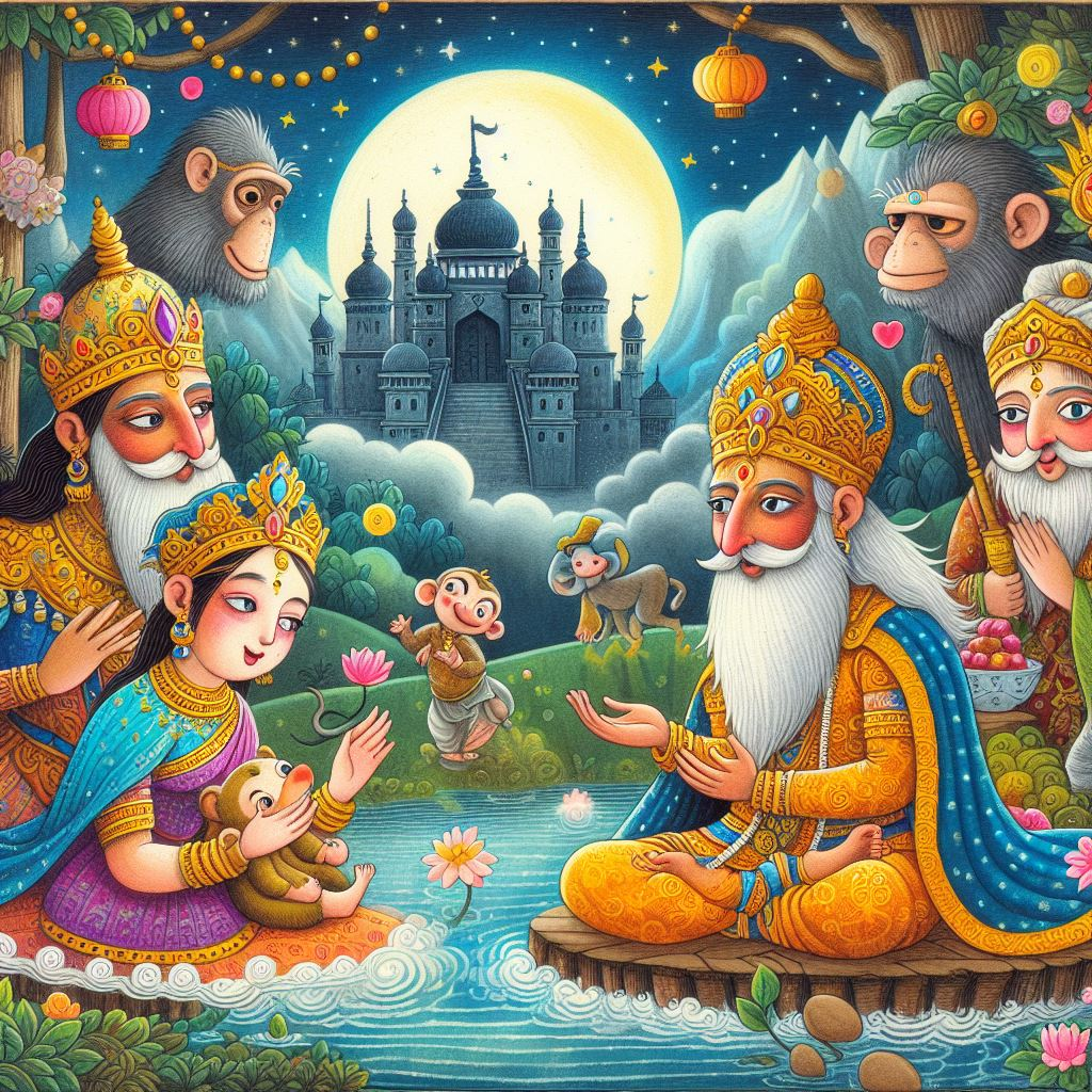 THE STORY OF NANDA AND VARARUCHI | Panchatantra | Moksha Melodies